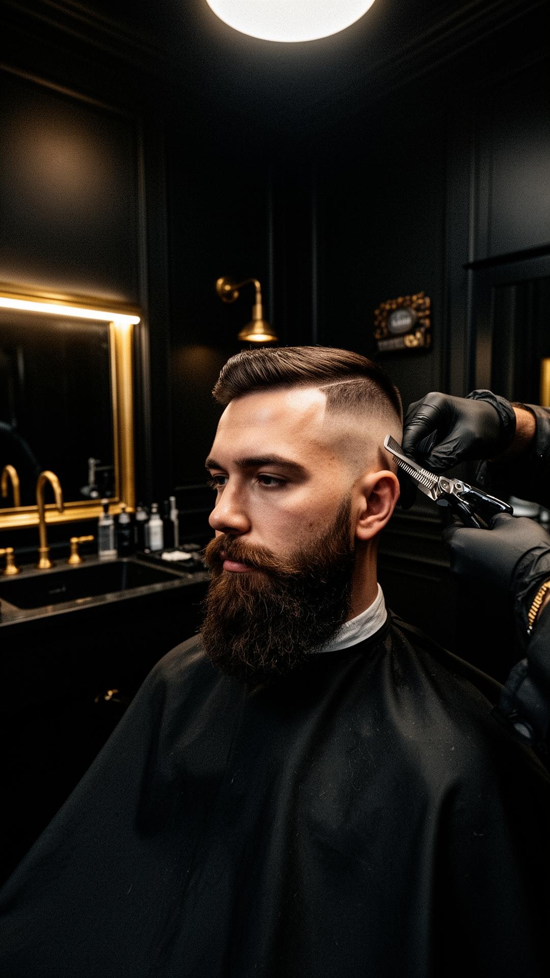 Premium skin fade at Apex Cuts London